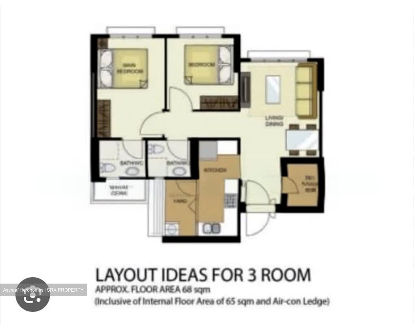 Blk 362B Sun Natura (Sembawang), HDB 3 Rooms #581402321